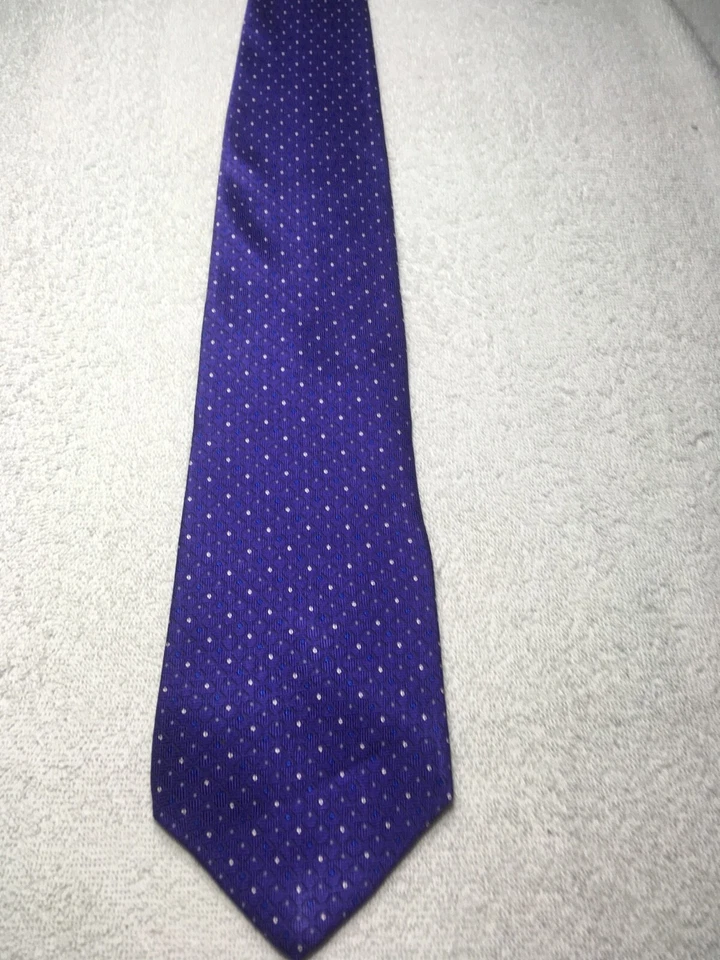 HAGGAR CORBATA HOMBRE MORADO CON GRIS AZUL 4 X 60 Foto 2 de 4