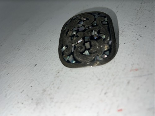New Girls Copper Turquoise Flower Belt Buckle. F-4 - Picture 4 of 8