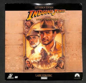 Movie Indiana Jones The Last Crusade Harrison Ford G F 2x Laserdisc Ld1466 Ebay ebay