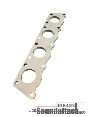 Krümmerflansch 1.8T 20V Edelstahl 1.4541 Abgaskrümmer Auspuff Audi VW Seat Turbo