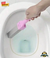 1 pc Pumice Toilet Bowl Cleaning Stones with handle for Hard Water & Rust Stains