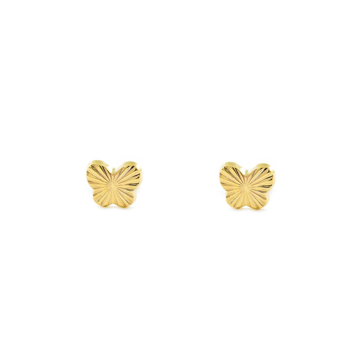 Orecchini per bambini farfalla - oro giallo 9k (375) (T2104P9K
