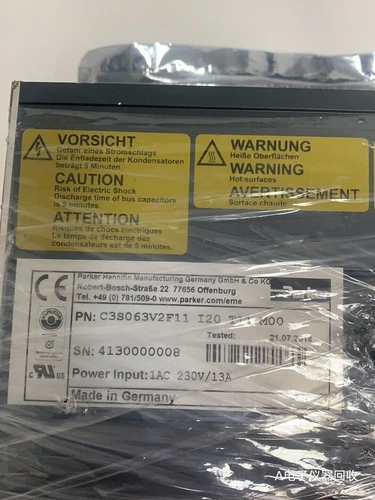 1PC NEW Parker Compax3 Servo Drive C3S063V2F11I20T11M00