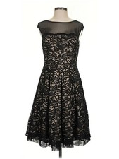 Eliza J Women Black Cocktail Dress 4