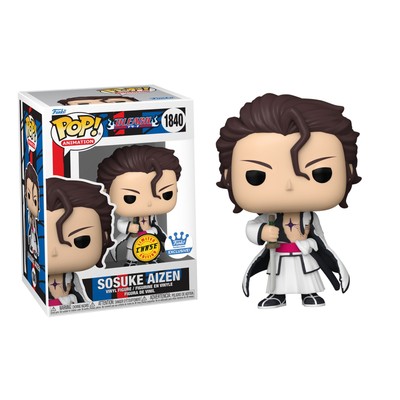 Funko Pop Animation Bleach Sosuke Aizen 1840 Chase Exclusive Edition + Protector