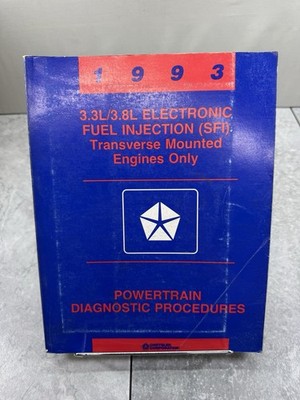 1993 3.3L/3.8L Electronic Fuel Injection (SFI) Powertrain Diagnostic Procedures