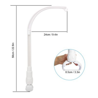 Baby Bed Bell Toy Rattles Bracket DIY Baby Crib Decoration Hanging Arm Brack SET
