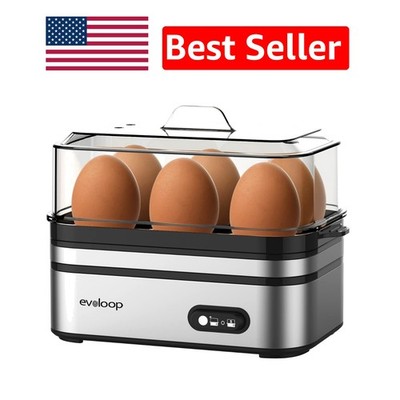 Versatile 6-Egg Electric Poacher: Ideal for Breakfast and Special Events
