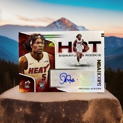 PRECIOUS ACHIUWA RC (AU) 2020-21 HOOPS - HOT SIGNATURE ROOKIES #HR-PAW HEAT