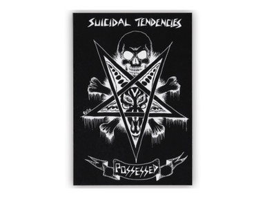 Possessed To Skate Suicidal Tendencies T-Shirt in black für Herren Possessed To Skate Suicidal Tendencies T-Shirt in black für Herren