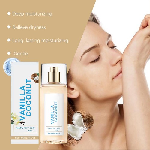 Vanilla Coconut Spray Mist Refreshing Perfume Spray For Body And Hair - Picture 14 of 17