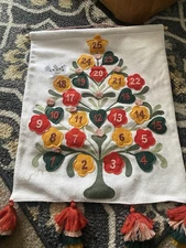 Opalhouse Jungalow Calendar Christmas Countdown Felt Wall Hanging