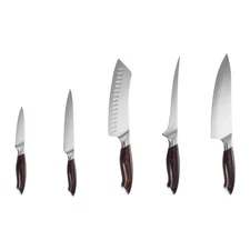 Uimoso 5-Piece Professional Kitchen Knife Set Damascus Steel Chef Knives Set