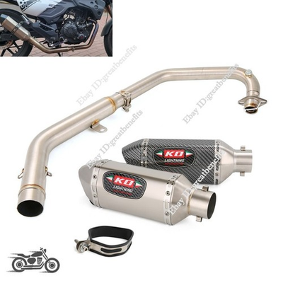 #ad For LIFAN KPT200 2019 2025 KPM200 Exhaust System Header Pipe Muffler DB Killer $138.96