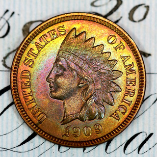 1909 S SUPERB GEM BU MS INDIAN HEAD PENNY FROM ORIGINAL COLLECTION