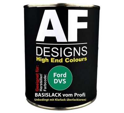 250ML Autolack für Ford DVS Mint Green Basislack spritzfertig