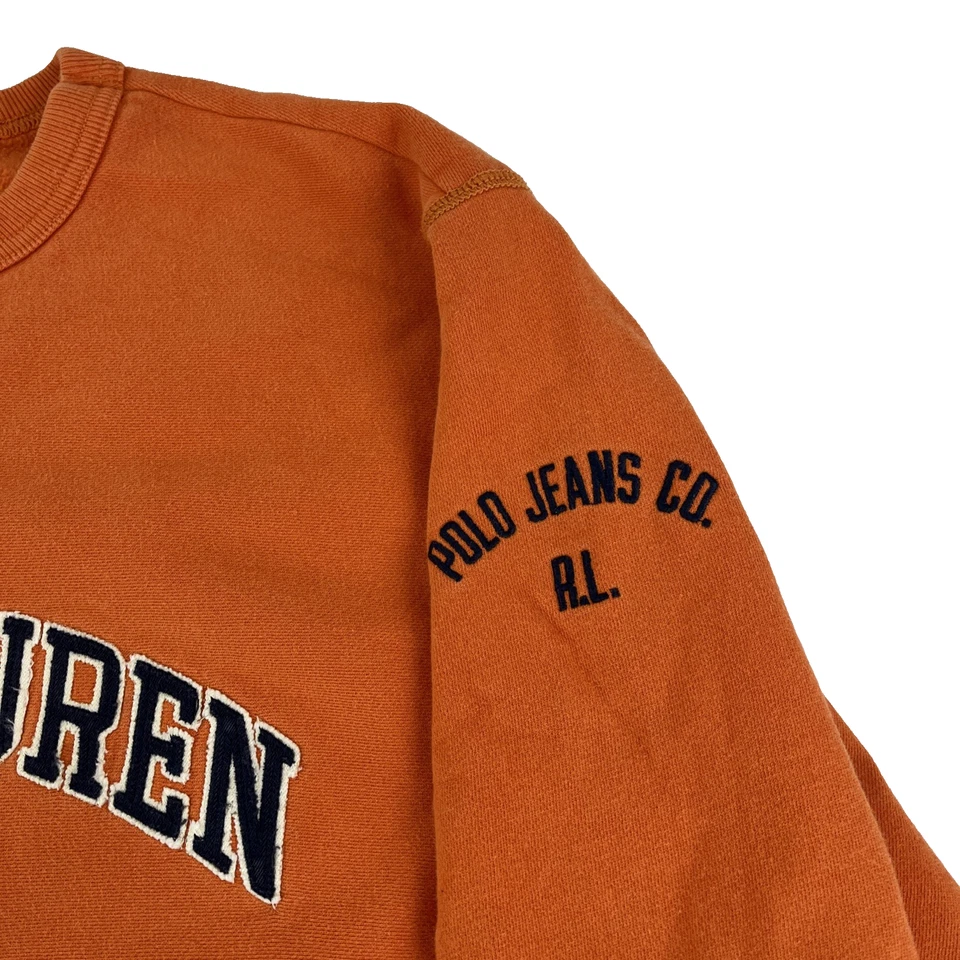 Sudadera de Colección Para Hombres Ralph Lauren Polo Jeans Co Spellout Cuello Redondo Talla XL Foto 4 de 4