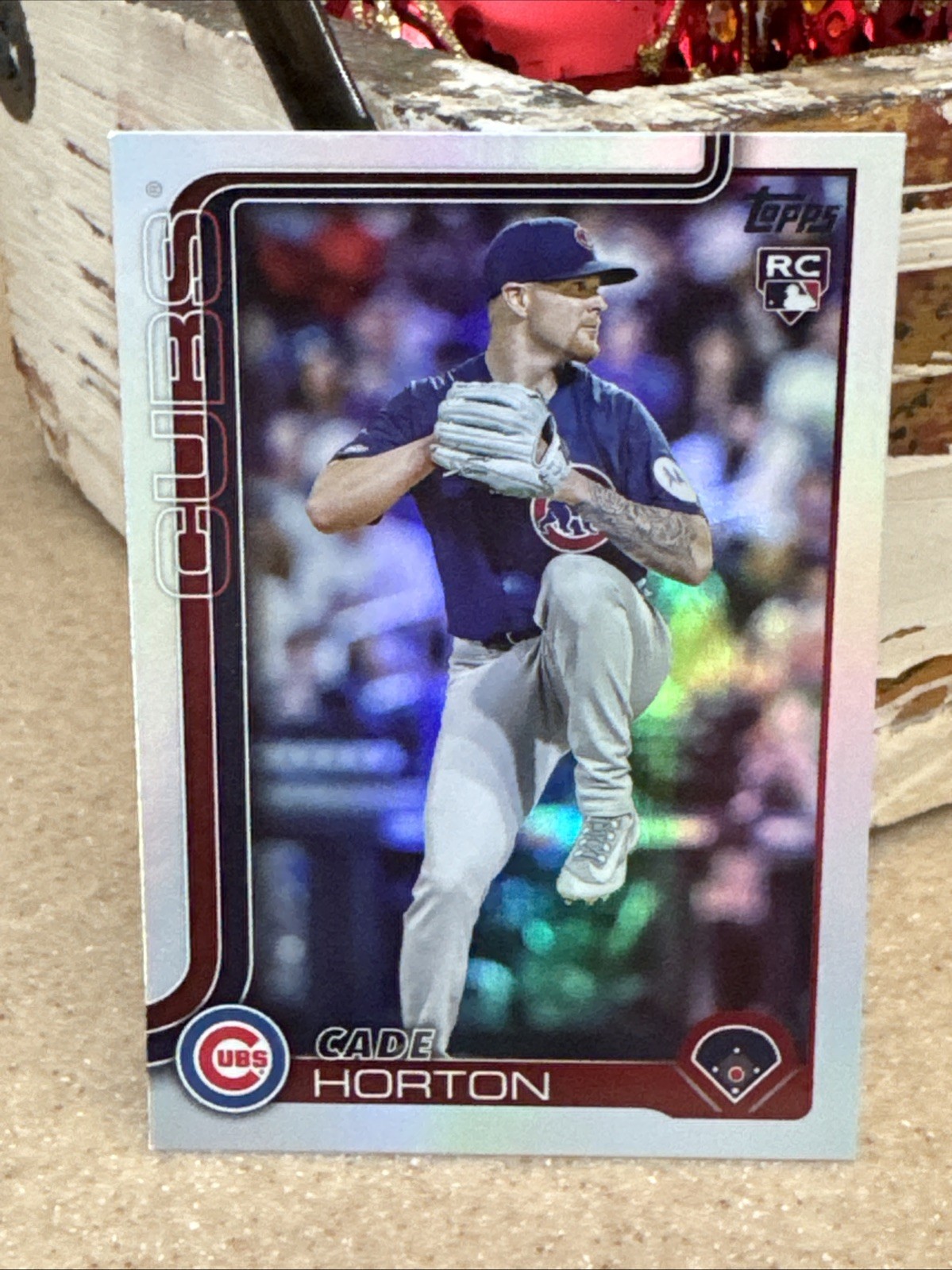 2025 Topps Update Rainbow Foil Cade Horton US140 Chicago Cubs Baseball Card 3O￼
