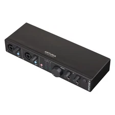 Arturia MiniFuse 4 USB Audio Interface, Black (NEW)