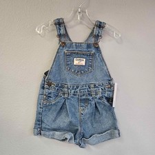 OshKosh B'gosh Toddler Girl Denim Shortalls - Size 24M