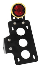 Brass 2 Bobber Modular Taillightlicense Plate Kit 13136