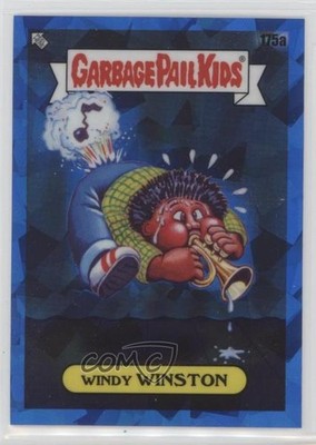 2022 Topps Chrome Sapphire Garbage Pail Kids Windy Winston #175A 5m0