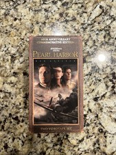 Pearl Harbor VHS 2001 2-Tape Video Set 60th Anniversary Commemorative Edition