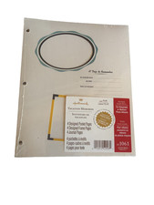 HALLMARK 8.5X11 Scrapbook"AR 1061 Vacation Memories" Album Refills