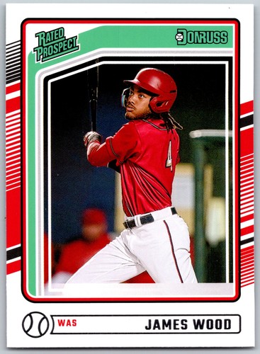 2024 Donruss #187 James Wood | Baseball Card