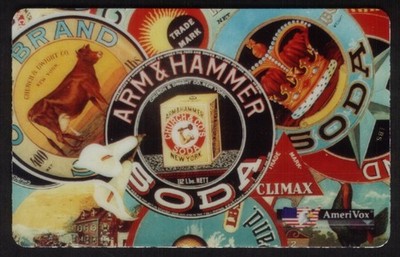 Arm & Hammer Soda (Backpulver) Promo PROOF Telefonkarte