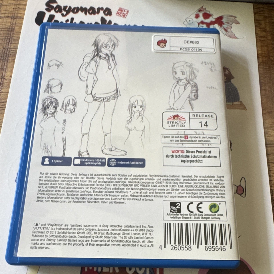 Strictly Limited Sayonara UmiharaKawase++ (PS Vita) CE#882 Artbook+CD. Komplett - Bild 4 von 4