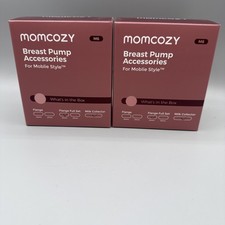 2 Momcozy M6 Breast Pump Accessories Full Set Flange And Milk Collectors SEALED
