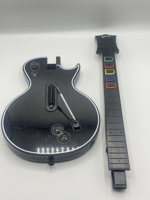 Defekte Playstation PS3 Guitar Hero Gitarre Les Paul Gibson no Dongle Ersatzteil