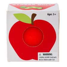 Apple Shaped Stress Ball Collectible - Red Ap...