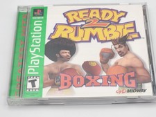 Ready 2 Rumble Boxing (Sony PlayStation 1, 1999) Greatest Hits Cib W/reg Tested