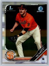 2019 Bowman Draft #BDC-29 Logan Wyatt Chrome *RS