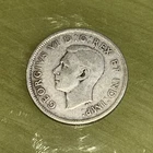 Canada 1942 - 25 Cent Quarter Canadian Coin - 80% Silver