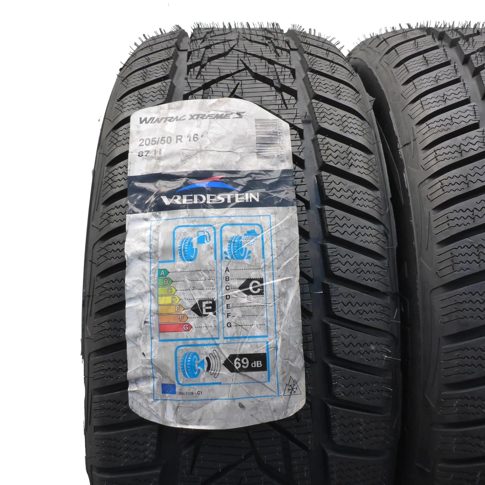 205 50 16 2x VREDESTEIN 205/50 R16 87H Xtreme S Winterreifen 2018 VOLL - Bild 2 von 4