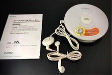Sony D EJ002 Portable CD Player White Ready to Use pre-owned condition