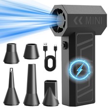Air Duster 130000RPM 52m/s Electric Air Blower Duster Cleaner Mini Turbo Fan