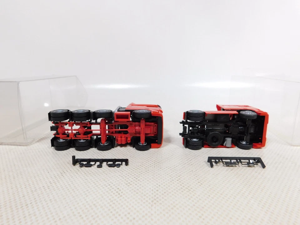 Herpa 1:87 H0 2X Modello Trattore DAF: 95 XF + XF Molto Buono/Mint #EI113-0,5 - Immagine 3 di 4