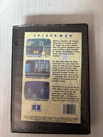 Sega Genesis Spider-Man Video Game Marvel Comics 1991 w/ Case No Instructions