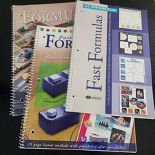 Creative Memories Fast Formulas Scrapbooking Books Bundle Of Three VINTAGE