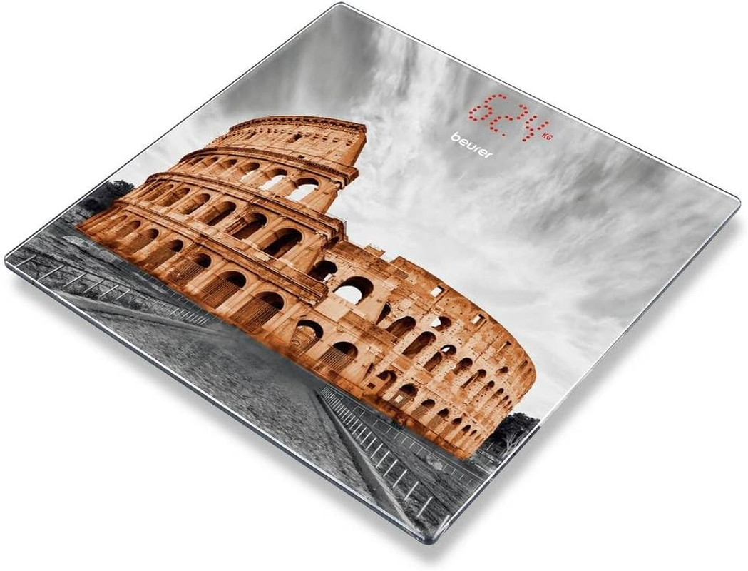 Beurer GS 215 Rome: Bilancia Design con Display Invisibile LED