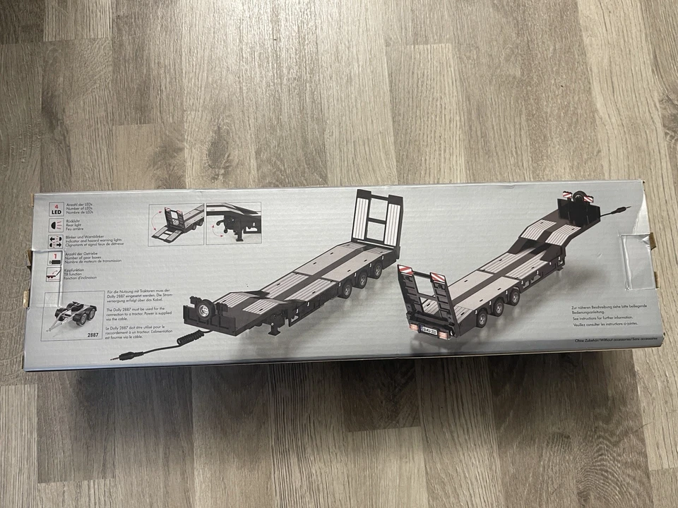 🔥Neu - Siku Control 6744 -  3 Achs Tieflader  1:32 RC - Neuware - Bild 2 von 3