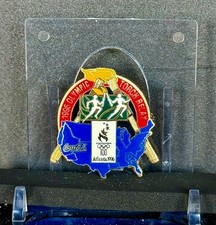 1996 Coca-Cola Atlanta Summer Olympics Torch Relay Lapel Pin Item 558953