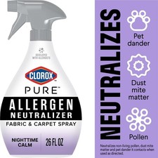 PURE Allergen Neutralizer Fabric and Carpet Spray, Nighttime Calm, 26 Fl Oz.