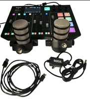 Rode Rodecaster Pro Podcast Production Studio W/ SKB Case And 2 RODE Pod Mics