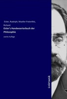 Rudolph Eisler | Eisler's Handwoerterbuch Der Philosophie | Taschenbuch