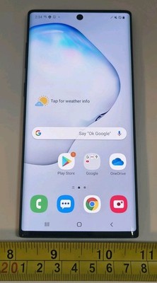 Samsung Galaxy Note 10 Smartphone 256 GB Storage 8 GB RAM DaVinci Aura Black